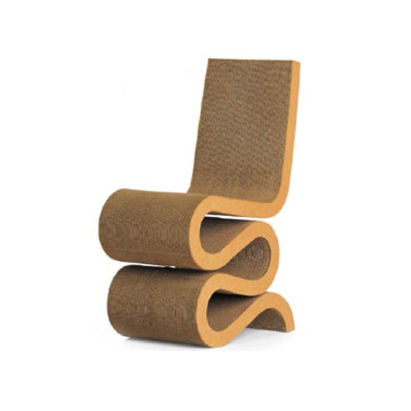 Chaise design zig-zag