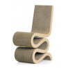 Chaise design zig-zag